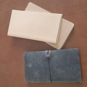 Leather Travelers notebook with inserts
